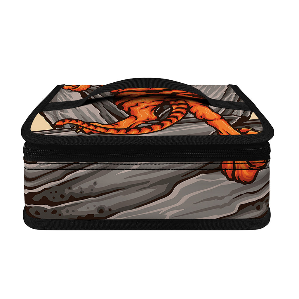 Japanese Tiger Tattoo Print Small Lunch Bag