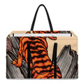 Japanese Tiger Tattoo Print Utility Tote Bag