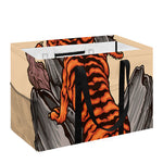 Japanese Tiger Tattoo Print Utility Tote Bag