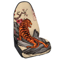 Japanese Tiger Tattoo Print Waterproof Car Seat Cover