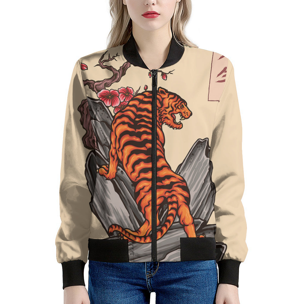 Tiger bomber jacket outlet womens