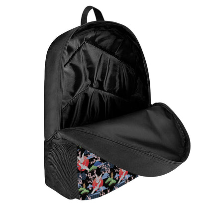 Japanese Traditional Pattern Print 17 Inch Backpack