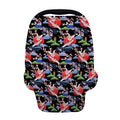 Japanese Traditional Pattern Print Baby Seat Cover