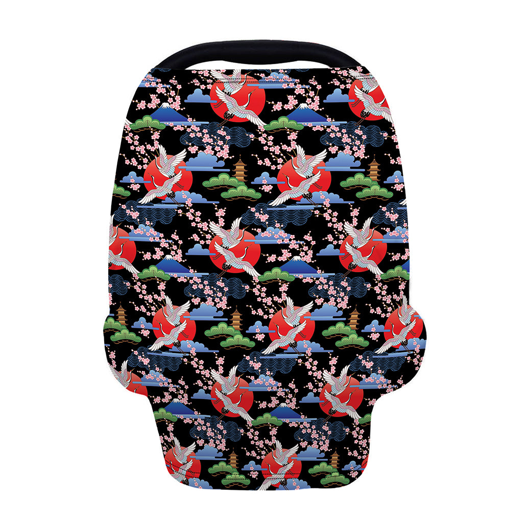 Japanese Traditional Pattern Print Baby Seat Cover