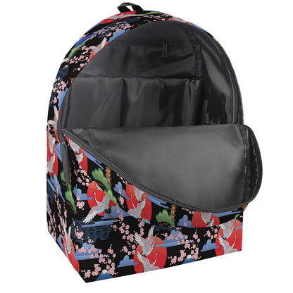 Japanese Traditional Pattern Print Backpack
