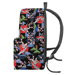 Japanese Traditional Pattern Print Backpack