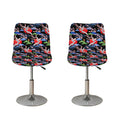 Japanese Traditional Pattern Print Bar Stool Covers