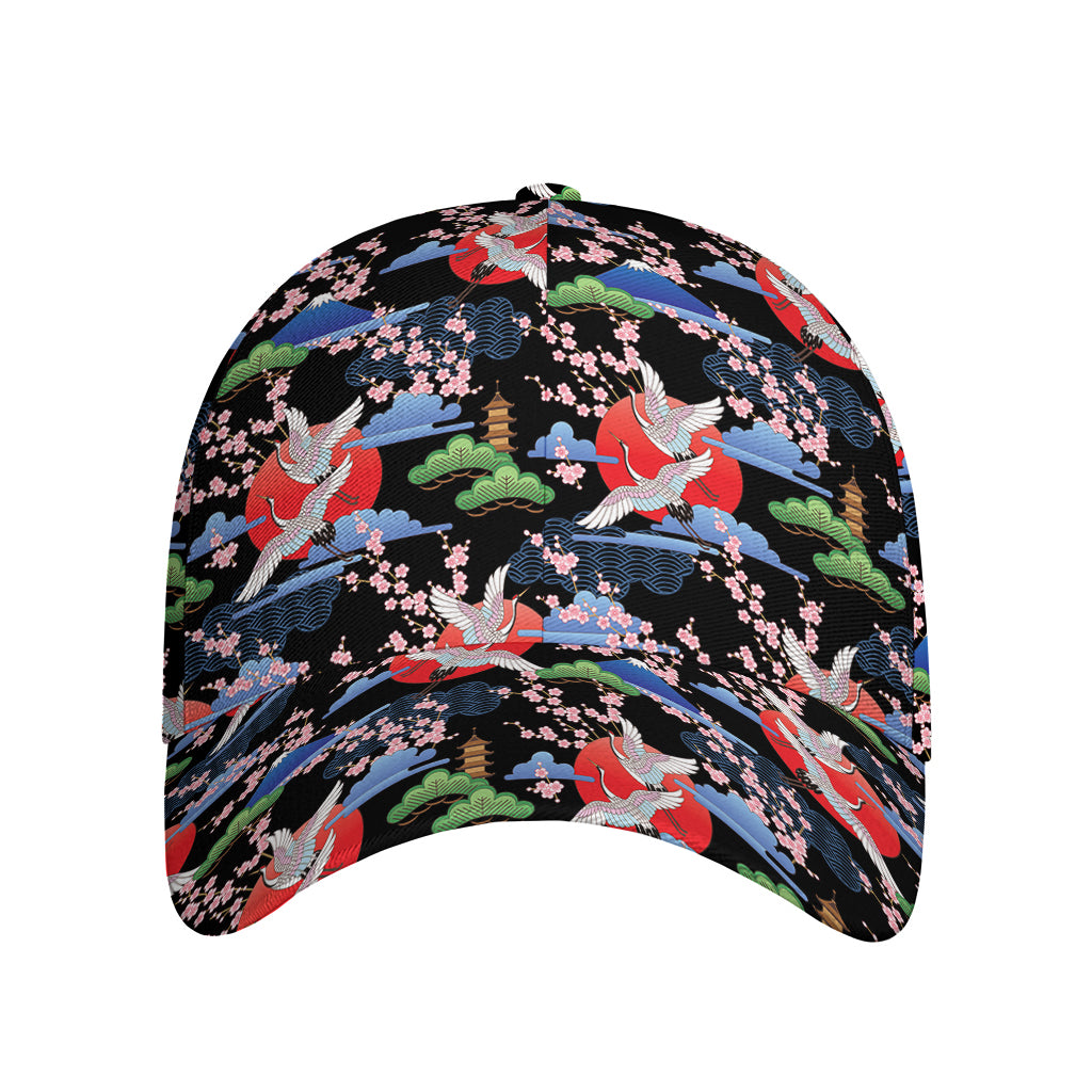 Japanese Traditional Pattern Print Baseball Cap
