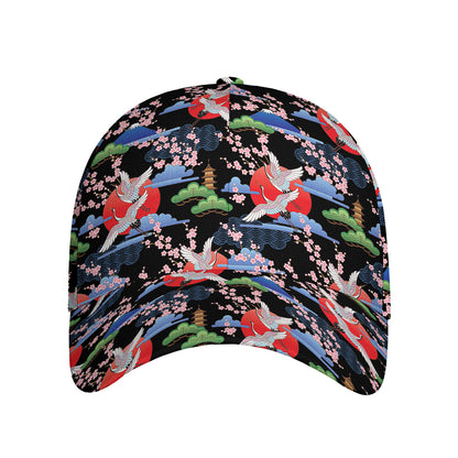 Japanese Traditional Pattern Print Baseball Cap