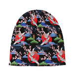 Japanese Traditional Pattern Print Beanie