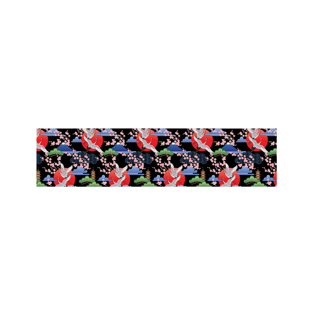 Japanese Traditional Pattern Print Bed Runner