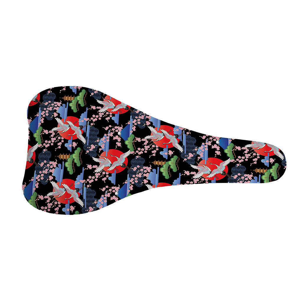 Japanese Traditional Pattern Print Bicycle Seat Cover