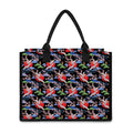 Japanese Traditional Pattern Print Canvas Tote Bag
