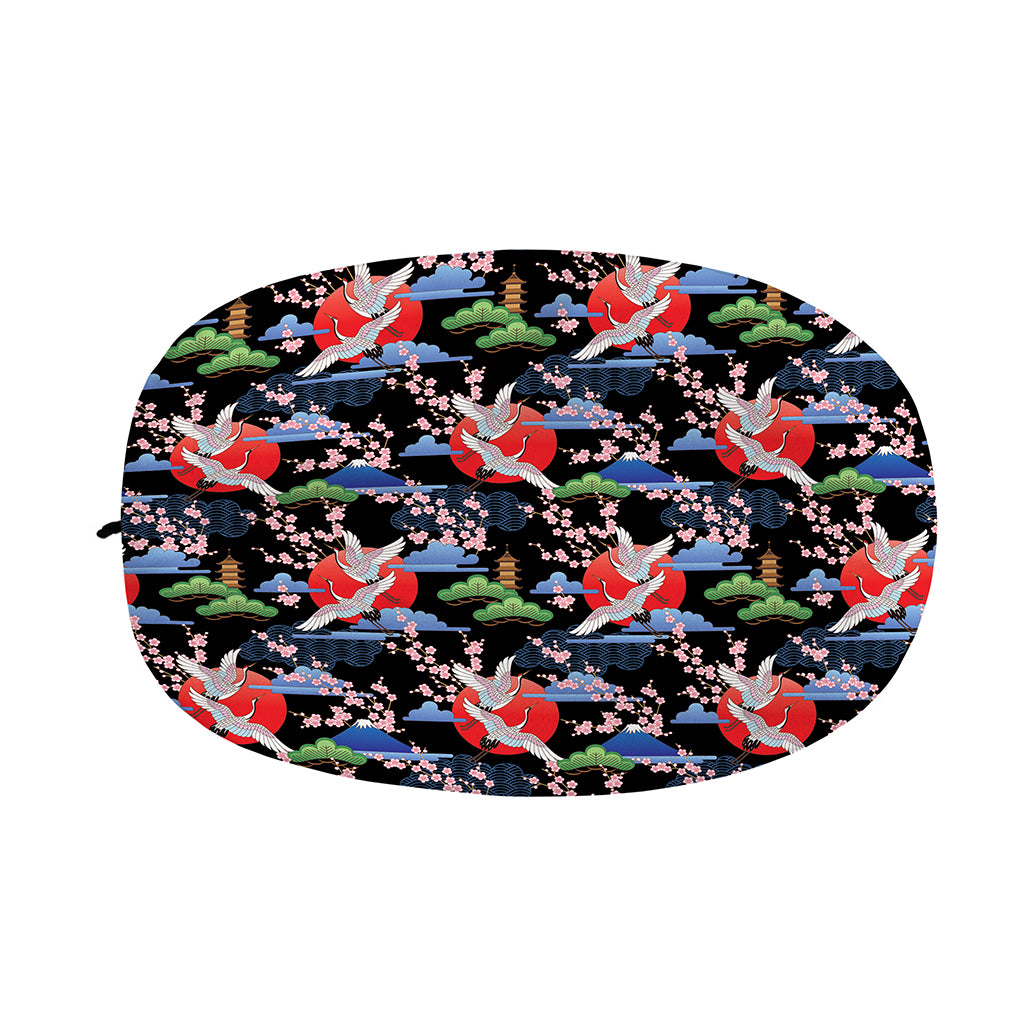 Japanese Traditional Pattern Print Car Side Mirror Covers