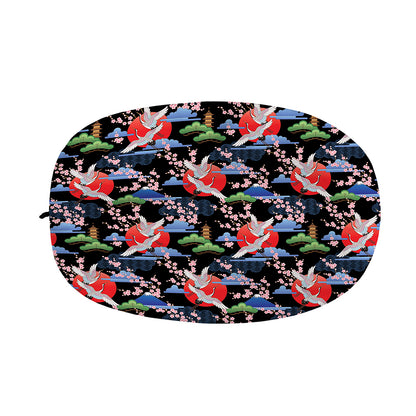Japanese Traditional Pattern Print Car Side Mirror Covers
