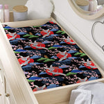 Japanese Traditional Pattern Print Changing Pad Cover