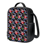 Japanese Traditional Pattern Print Crossbody Lunch Bag