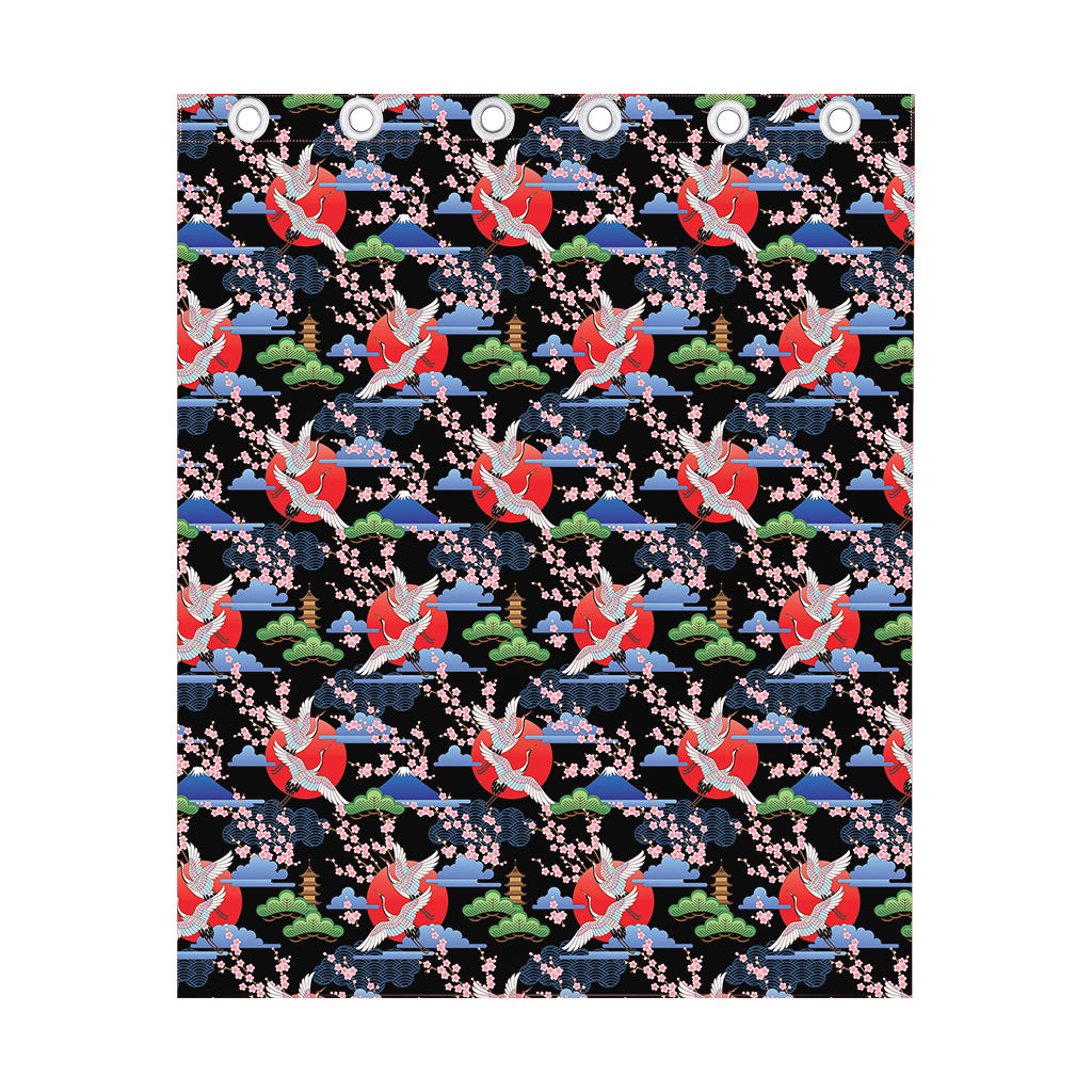 Japanese Traditional Pattern Print Curtain