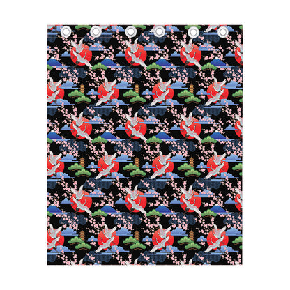 Japanese Traditional Pattern Print Curtain