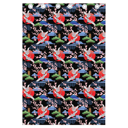 Japanese Traditional Pattern Print Curtain