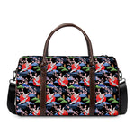 Japanese Traditional Pattern Print Duffle Bag