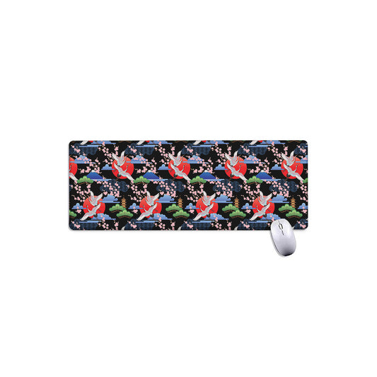 Japanese Traditional Pattern Print Extended Mouse Pad
