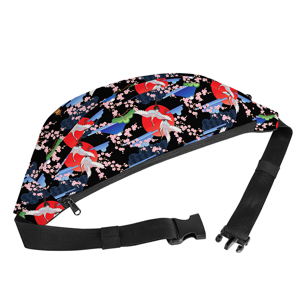 Japanese Traditional Pattern Print Fanny Pack