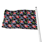 Japanese Traditional Pattern Print Flag