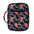Japanese Traditional Pattern Print Front Pocket Bible Bag