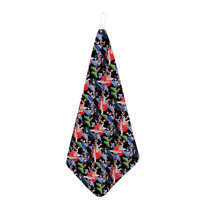 Japanese Traditional Pattern Print Hand Towel