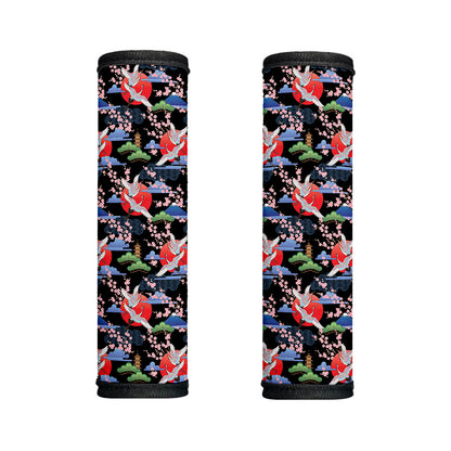 Japanese Traditional Pattern Print Handle Covers