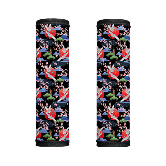Japanese Traditional Pattern Print Handle Covers