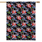 Japanese Traditional Pattern Print House Flag