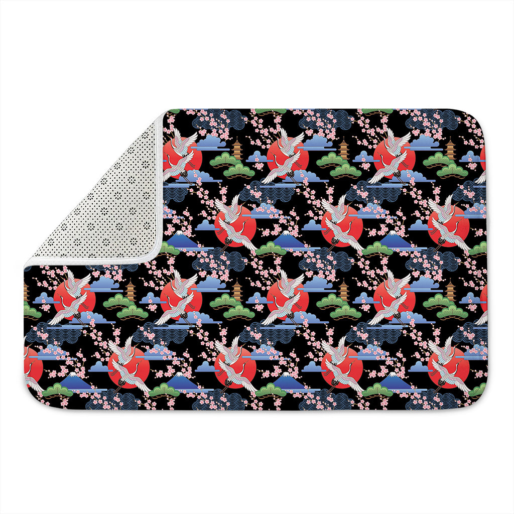 Japanese Traditional Pattern Print Indoor Door Mat