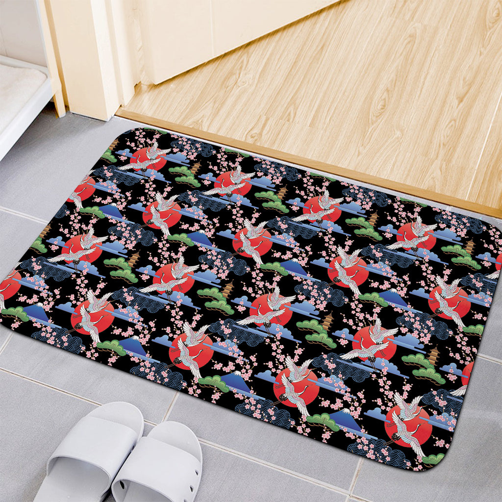 Japanese Traditional Pattern Print Indoor Door Mat