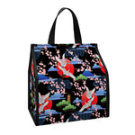 Japanese Traditional Pattern Print Insulated Lunch Tote