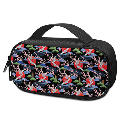 Japanese Traditional Pattern Print Insulin Cooler Travel Case