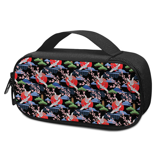 Japanese Traditional Pattern Print Insulin Cooler Travel Case