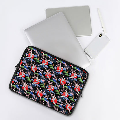 Japanese Traditional Pattern Print Laptop Sleeve