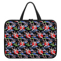 Japanese Traditional Pattern Print Laptop Sleeve With Handle