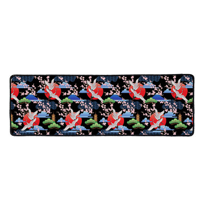 Japanese Traditional Pattern Print Long Kitchen Mat