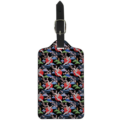 Japanese Traditional Pattern Print Luggage Tag