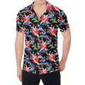 Japanese Traditional Pattern Print Men's Shirt