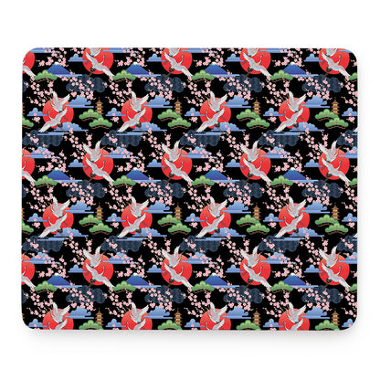 Japanese Traditional Pattern Print Mouse Pad