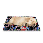 Japanese Traditional Pattern Print Pet Cooling Mat Cover