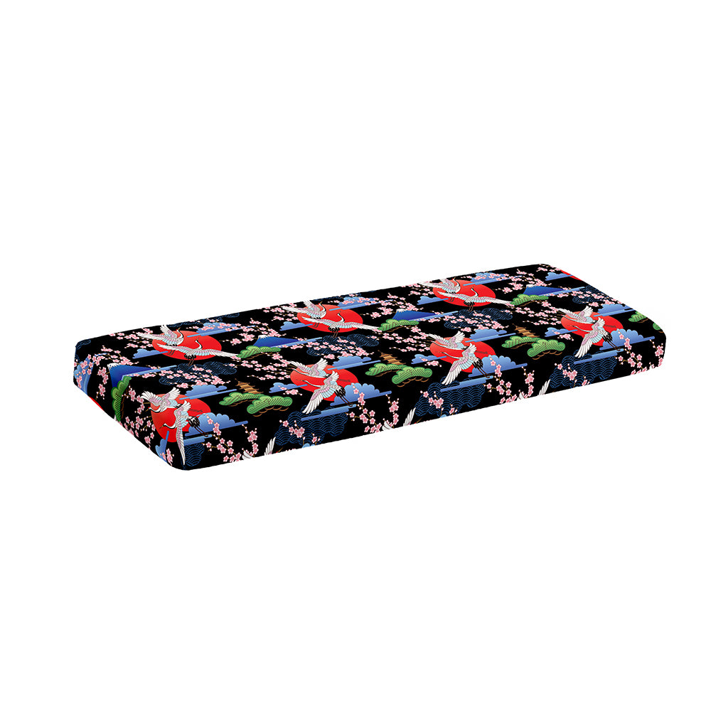 Japanese Traditional Pattern Print Piano Keyboard Cover