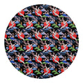 Japanese Traditional Pattern Print Round Blanket