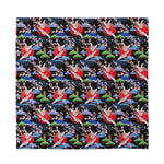Japanese Traditional Pattern Print Silk Bandana
