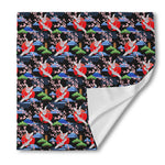 Japanese Traditional Pattern Print Silk Bandana