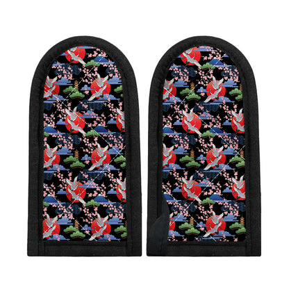 Japanese Traditional Pattern Print Skillet Handle Cover